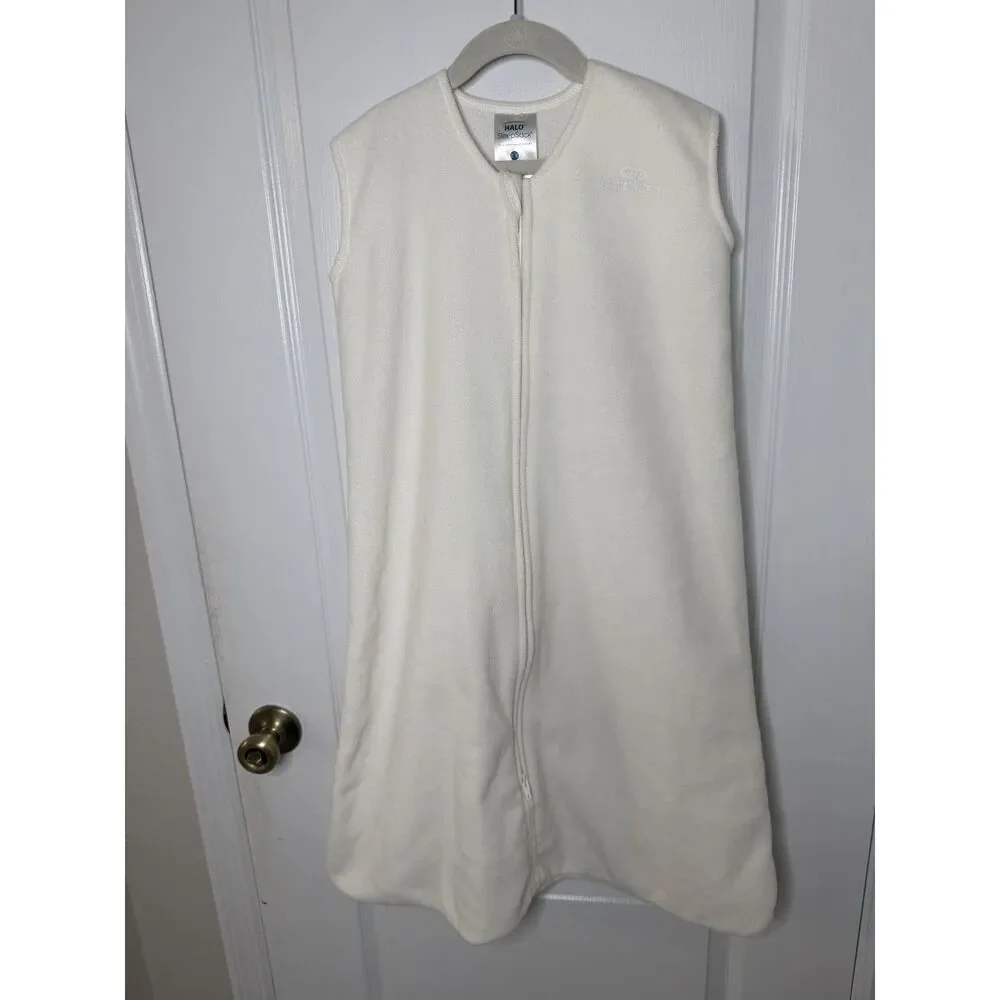 HALO SleepSack Wearable Blanket Fleece Cream XL 18-24 Months